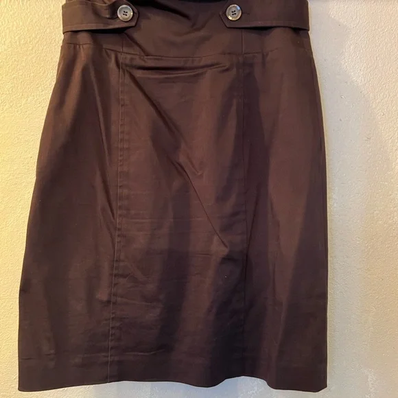 BCBG generation new espresso skirt, size 4 - Picture 8 of 14